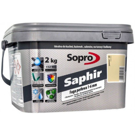 Затирка SOPRO Sapfir №28/9516 жасмин, 2 кг