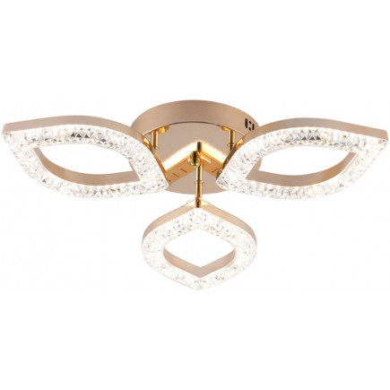 Люстра 3PL LED 30W*2 Gold (550х100) (2721/3) (GL)