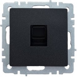 BRITE Роз. комп. RJ45 кат.5E РК10-БрЧ черн. IEK