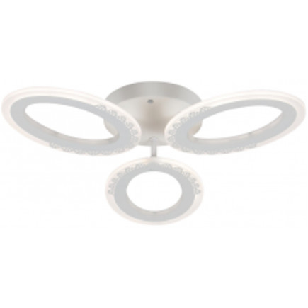 Люстра 3PL LED 24W*2 White (510х80) (2702/3) (GL)