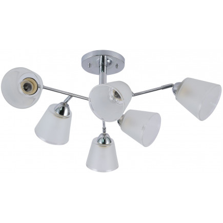 Люстра 6Pl 40W E27 (800Х800X260) (06485/6) (Gl)