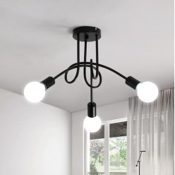 Люстра 3PL 40W E27 (690х690x400) (74543/3) (GL)