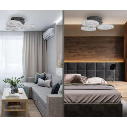 Люстра 3PL LED 60W White (340х95) (3180/3) (GL)