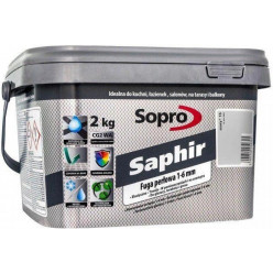 Затирка Sopro Sapfir №15/9503 Серая, 2 Кг