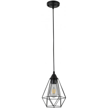 Люстра 1Pl 40W E27 Black (170Х170X800) (74550/1) (Gl)