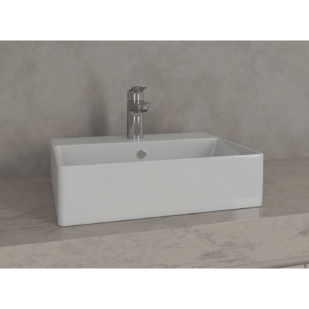 РАКОВИНА 5870 (БЕЛАЯ) TWINS 50*42