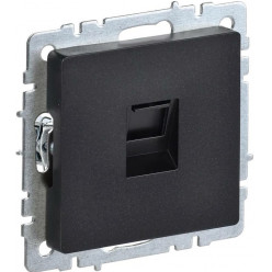 BRITE Роз. комп. RJ45 кат.5E РК10-БрЧ черн. IEK