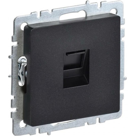 BRITE Роз. комп. RJ45 кат.5E РК10-БрЧ черн. IEK