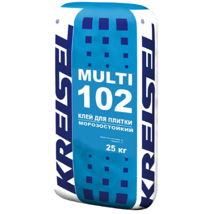 КЛЕЙ ДЛЯ ПЛИТКИ KREISELl 25 кг 102 (морозостойкий) (54 шт/пал)