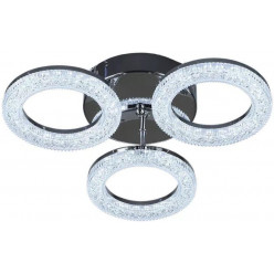 Люстра 3Pl Led 24W*2 Chrome (480Х100) (2723/3) (Gl)