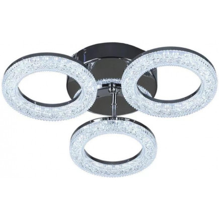 Люстра 3PL LED 24W*2 Chrome (480х100) (2723/3) (GL)