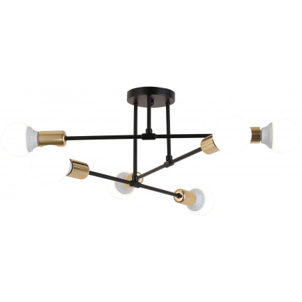 Люстра 6PL 7W LED E27 (690х690x250) (74544/6) (GL) Люстра 6PL 7W LED E27 (690х690x250) (74544/6) (GL)