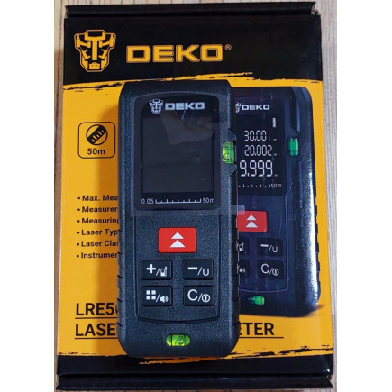Ручной лаз/дальномер Deko LRE500-40m