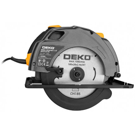 Пила циркулярная Deko DKCS12G185