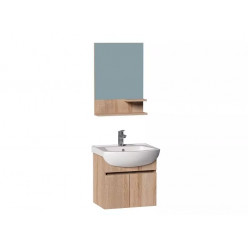 Комплект Мебели Etna (Тумба / Раковина) 53См Walnut