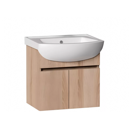 КОМПЛЕКТ МЕБЕЛИ ETNA (ТУМБА / РАКОВИНА) 53СМ WALNUT