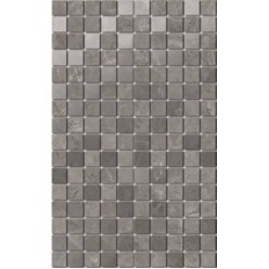 Декор Гран Пале Серый Мозаичный 25*40 Mm6361